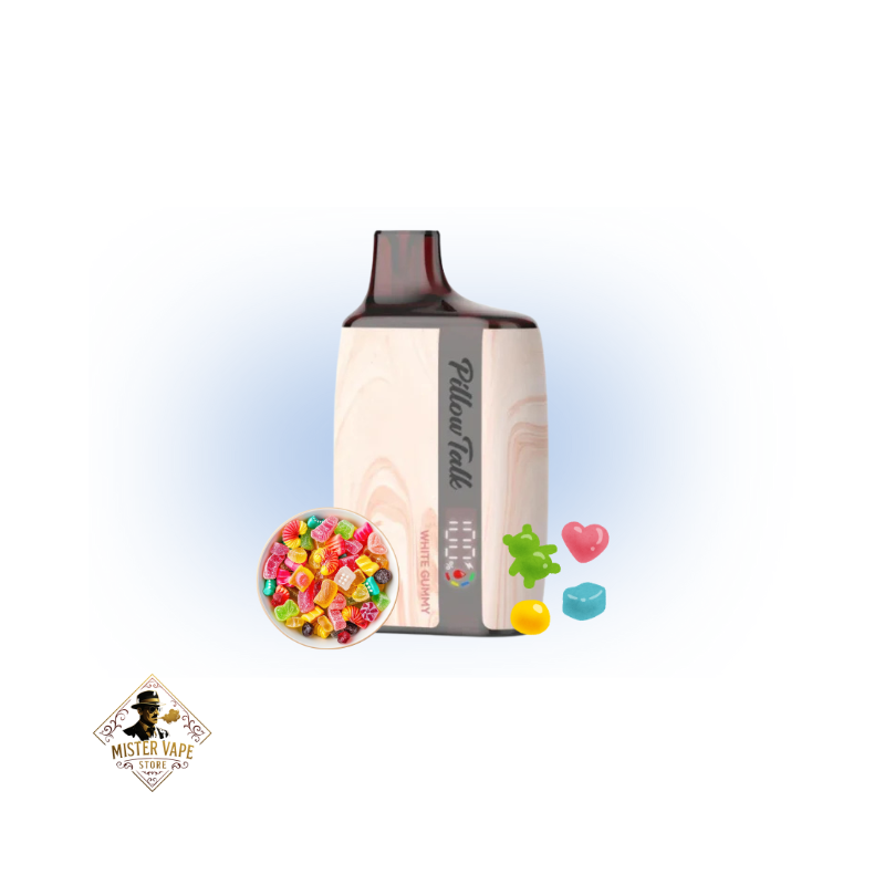 پاد یکبارمصرف پیلاتاک 8500 پاف | pillow talk white gummy